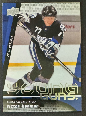 2009-10 Upper Deck Victor Hedman Young Guns front